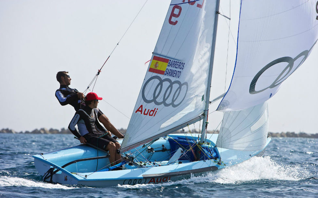 Imatge pels mitjans: Vela en mar obert